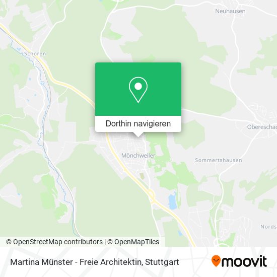 Martina Münster - Freie Architektin Karte