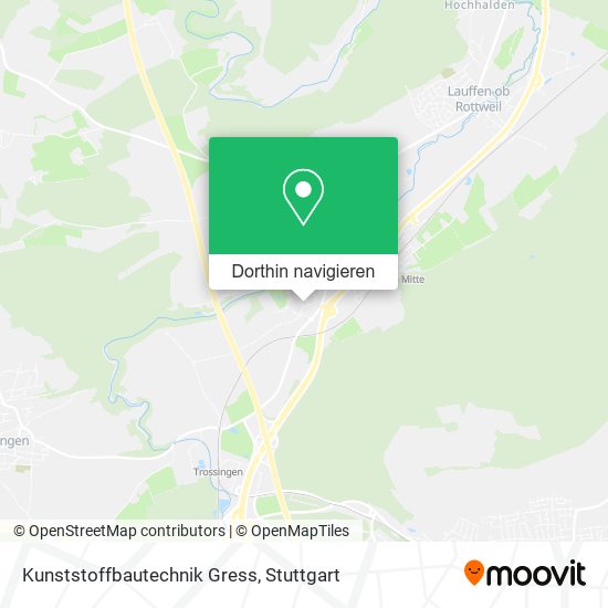 Kunststoffbautechnik Gress Karte