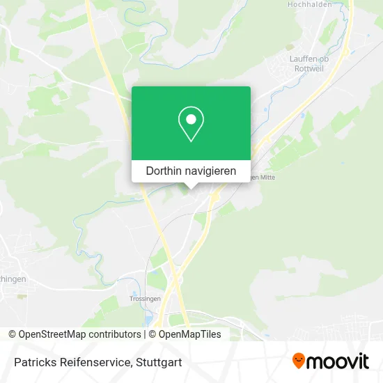 Patricks Reifenservice Karte