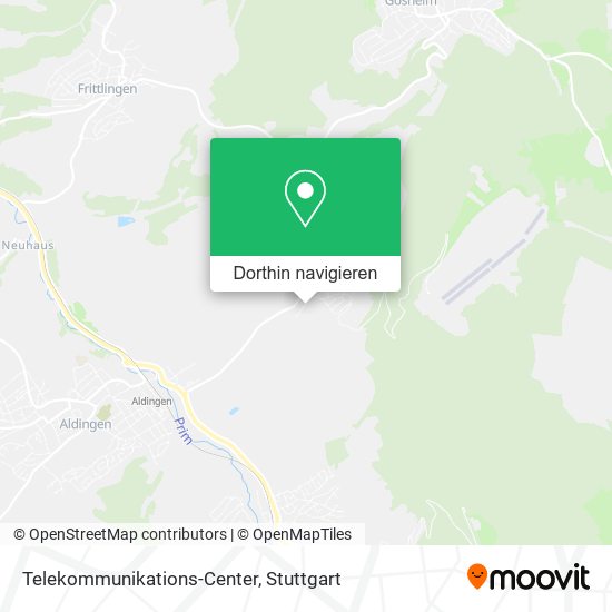 Telekommunikations-Center Karte