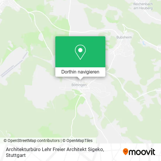 Architekturbüro Lehr Freier Architekt Sigeko Karte