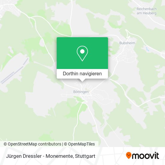 Jürgen Dressler - Monemente Karte
