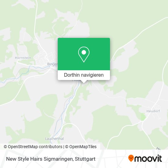 New Style Hairs Sigmaringen Karte