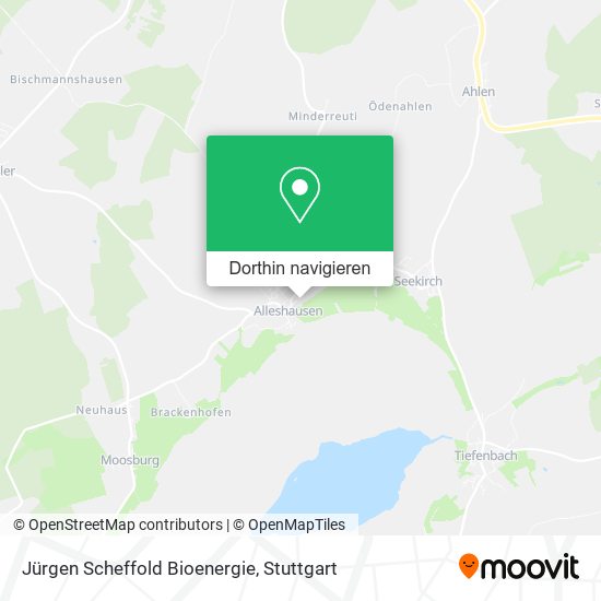 Jürgen Scheffold Bioenergie Karte