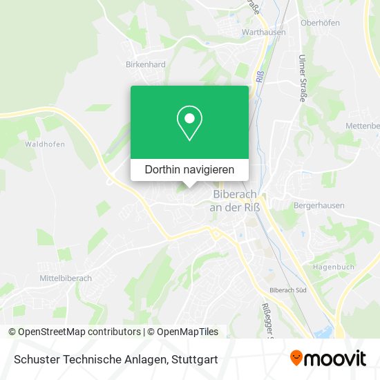 Schuster Technische Anlagen Karte