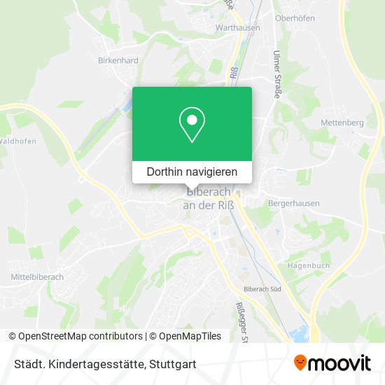 Städt. Kindertagesstätte Karte