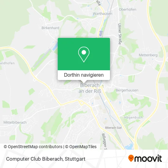 Computer Club Biberach Karte