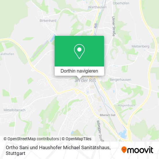 Ortho Sani und Haushofer Michael Sanitätshaus Karte