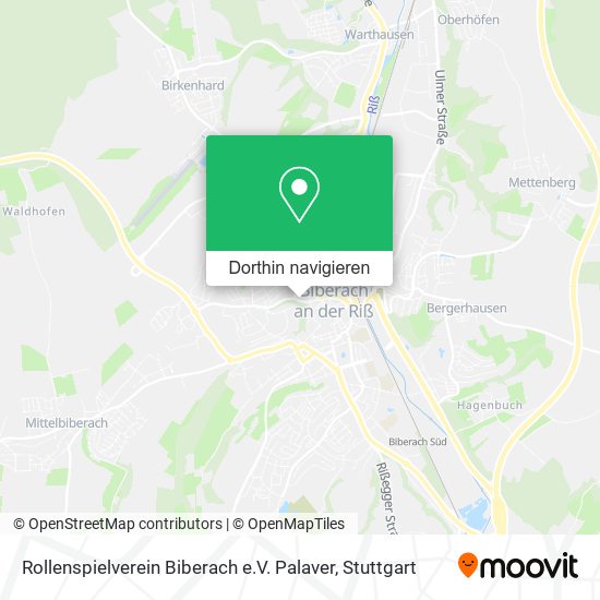 Rollenspielverein Biberach e.V. Palaver Karte