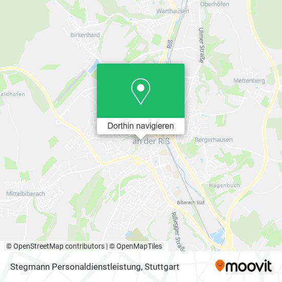 Stegmann Personaldienstleistung Karte