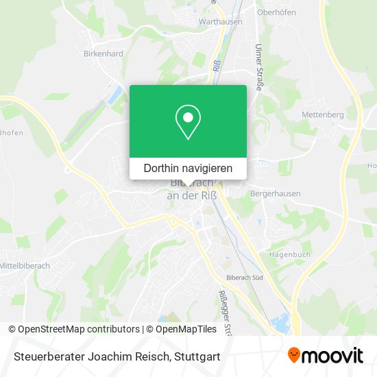Steuerberater Joachim Reisch Karte