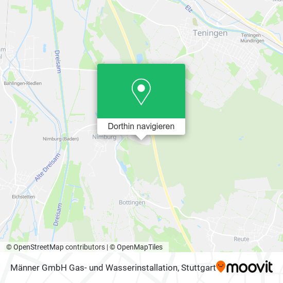 Männer GmbH Gas- und Wasserinstallation Karte