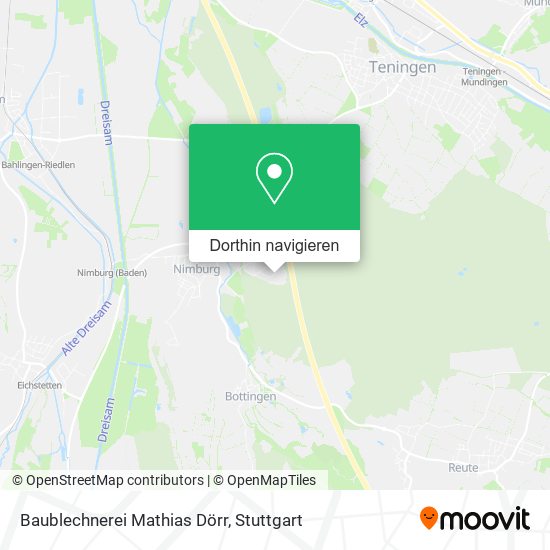 Baublechnerei Mathias Dörr Karte