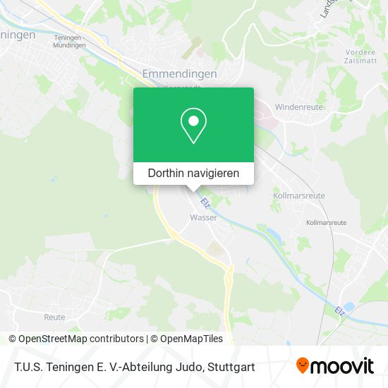 T.U.S. Teningen E. V.-Abteilung Judo Karte
