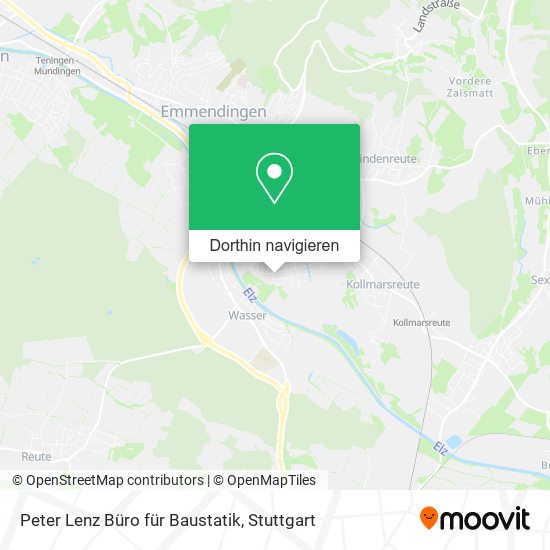 Peter Lenz Büro für Baustatik Karte