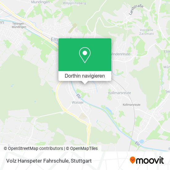 Volz Hanspeter Fahrschule Karte