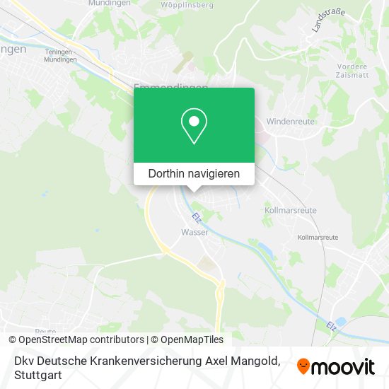Dkv Deutsche Krankenversicherung Axel Mangold Karte