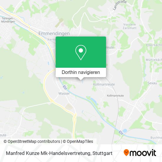 Manfred Kunze Mk-Handelsvertretung Karte