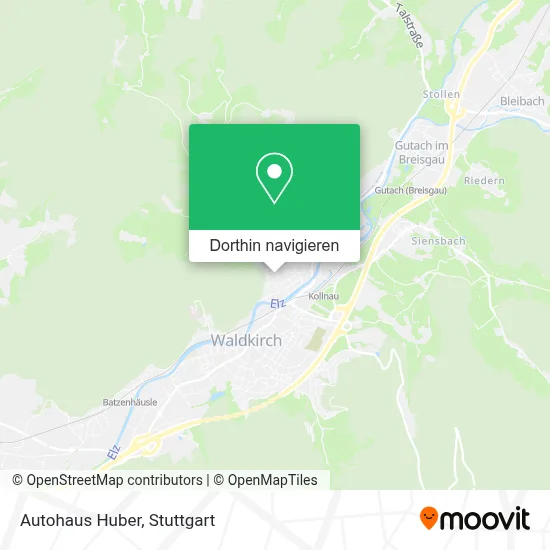 Autohaus Huber Karte