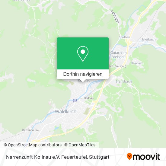 Narrenzunft Kollnau e.V. Feuerteufel Karte