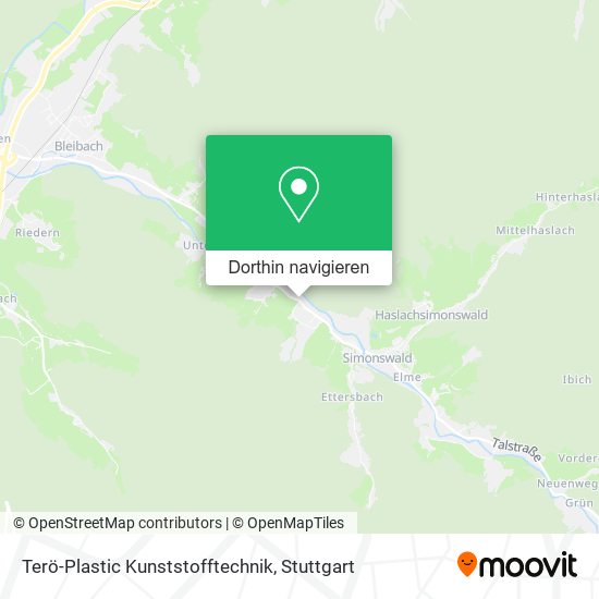 Terö-Plastic Kunststofftechnik Karte