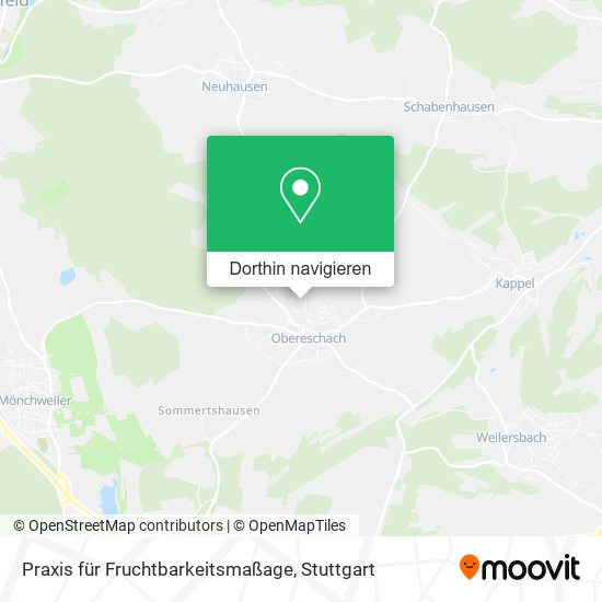 Praxis für Fruchtbarkeitsmaßage Karte
