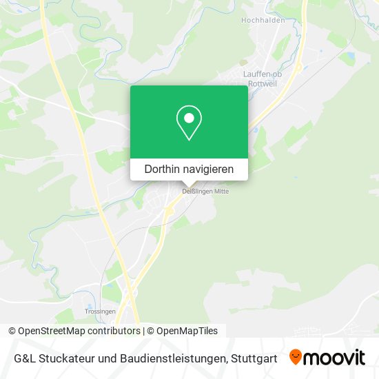 G&L Stuckateur und Baudienstleistungen Karte