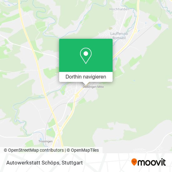 Autowerkstatt Schöps Karte