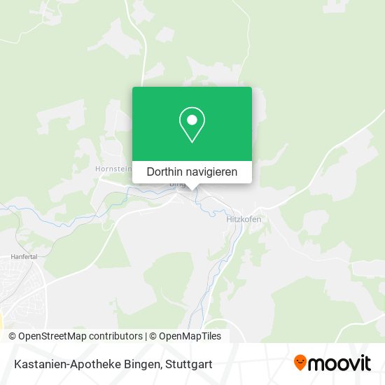 Kastanien-Apotheke Bingen Karte