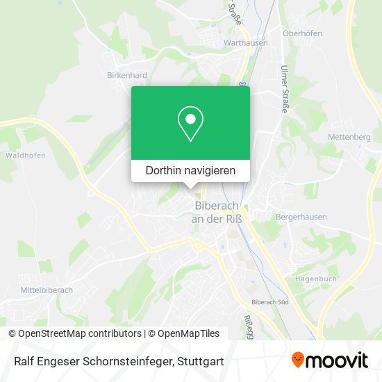 Ralf Engeser Schornsteinfeger Karte