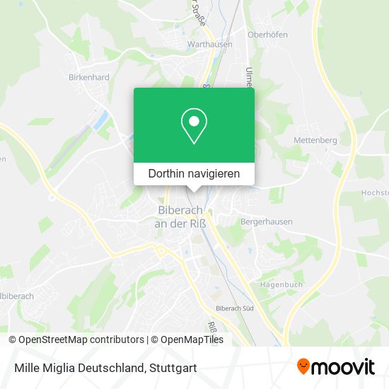 Mille Miglia Deutschland Karte