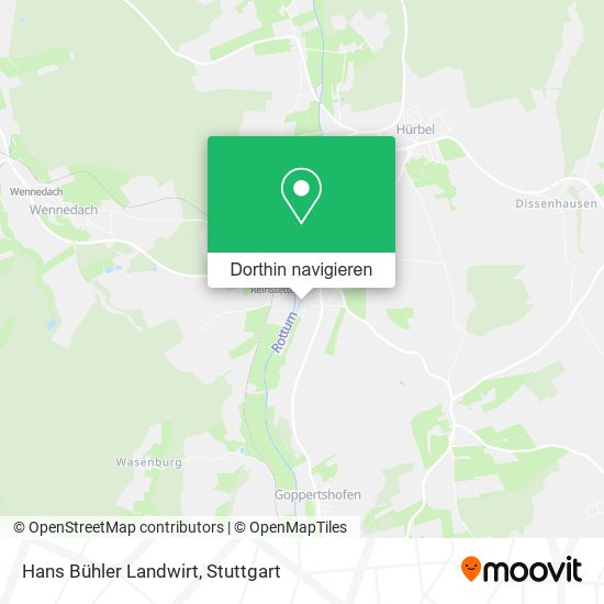 Hans Bühler Landwirt Karte