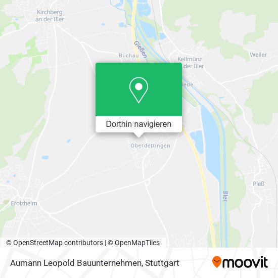 Aumann Leopold Bauunternehmen Karte