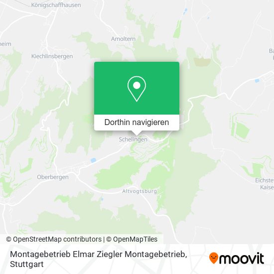 Montagebetrieb Elmar Ziegler Montagebetrieb Karte