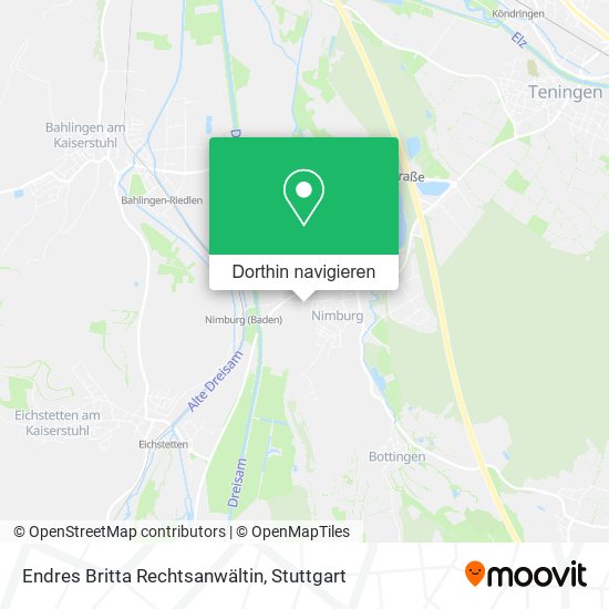 Endres Britta Rechtsanwältin Karte