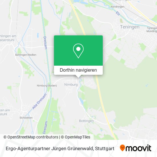Ergo-Agenturpartner Jürgen Grünenwald Karte