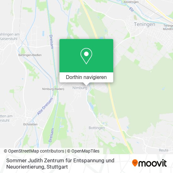 Sommer Judith Zentrum für Entspannung und Neuorientierung Karte