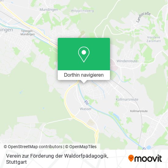 Verein zur Förderung der Waldorfpädagogik Karte