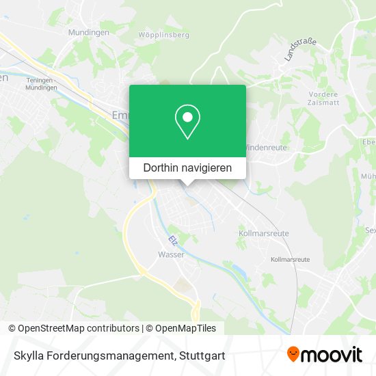 Skylla Forderungsmanagement Karte