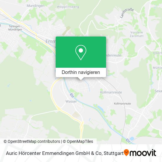 Auric Hörcenter Emmendingen GmbH & Co Karte