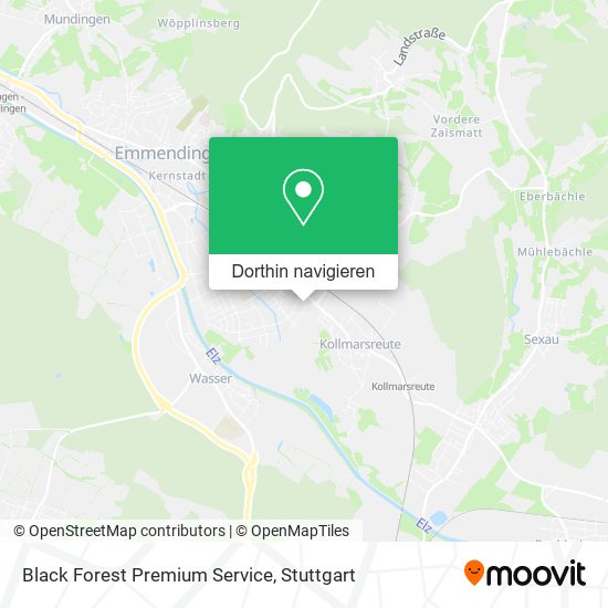 Black Forest Premium Service Karte