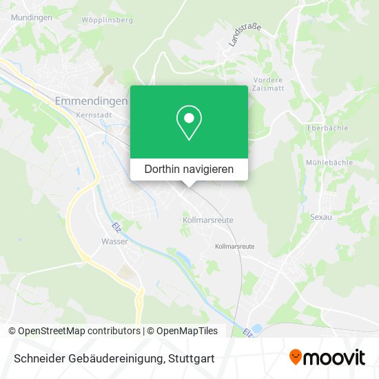 Schneider Gebäudereinigung Karte