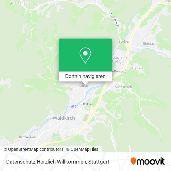 Datenschutz Herzlich Willkommen Karte