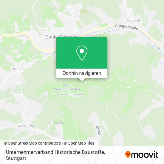 Unternehmerverband Historische Baustoffe Karte