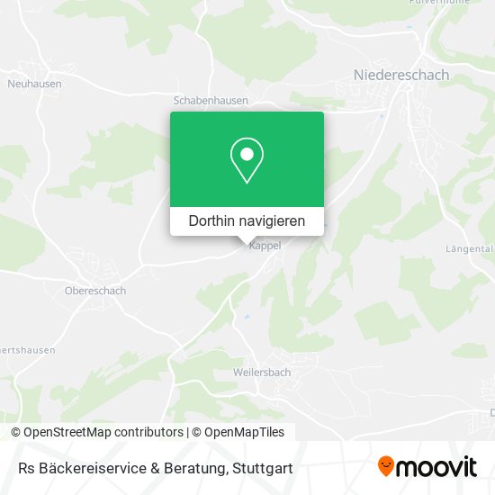 Rs Bäckereiservice & Beratung Karte