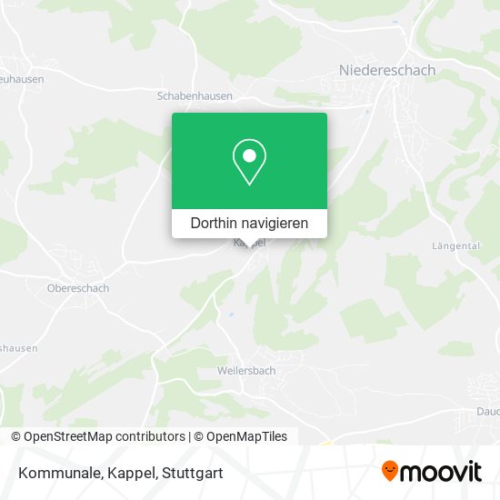 Kommunale, Kappel Karte