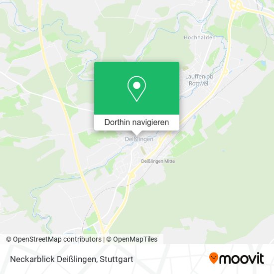 Neckarblick Deißlingen Karte