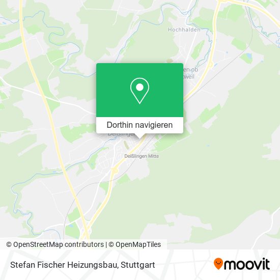 Stefan Fischer Heizungsbau Karte