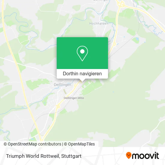 Triumph World Rottweil Karte