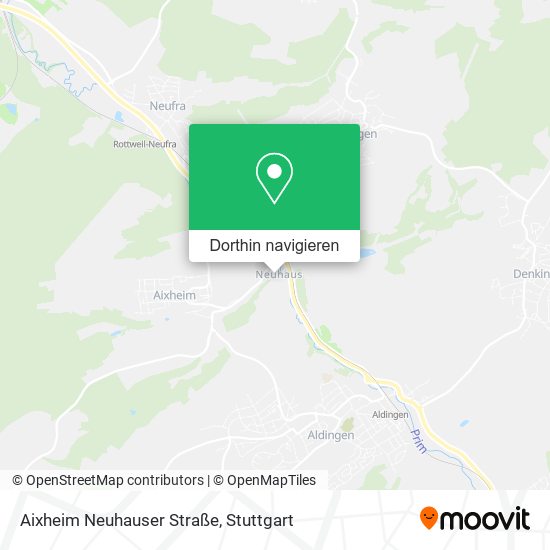 Aixheim Neuhauser Straße Karte